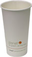 20 oz. Compostable Paper Hot Cups